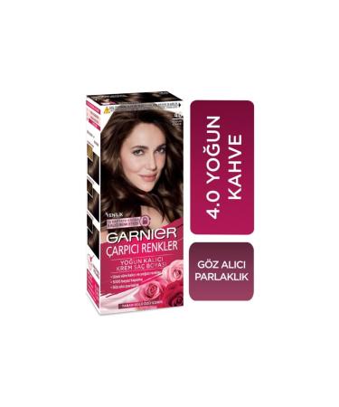 Garnier Striking Colors 4/0 - Intense Brown Hair Dye