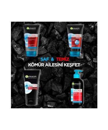 Garnier Pure & Clean Charcoal Anti-Blackhead Face Peeling 150ml - Buy Online on GoSupps.com
