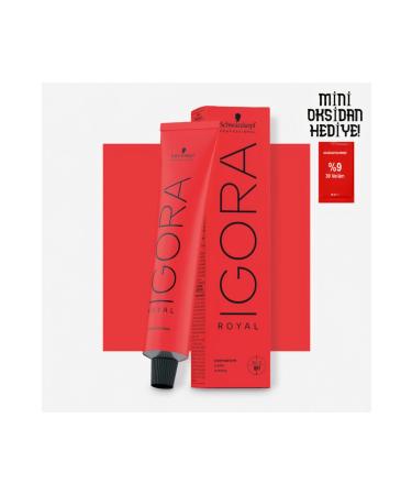Igora Evakuaf r Royal Hair Dye 8.4 Light Blonde Beige 60 Ml + Mini Oxidant