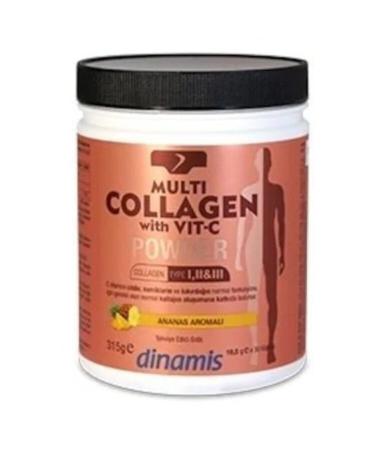 DYNAMICS Multi Collagen With Vit-c Powder Pineapple Flavored