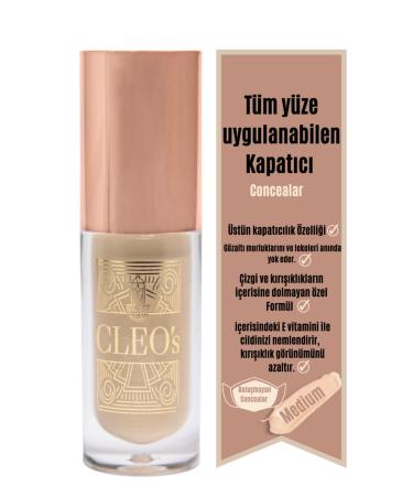 Cleo Cosmetics- Concealer- Non-smudge Waterproof Long Lasting Professional Concealer)
