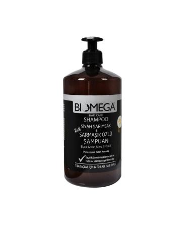 BIOMEGA Black Garlic and Ivy Essence Shampoo 1000 Ml