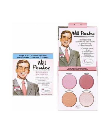 the balm Thebalm Will Powder Blush Palette Eye Makeup Eyeshadow