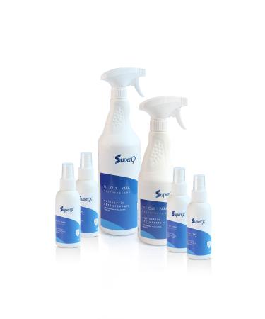 SuperOX Hypochlorous Alcohol-Free Hand & Skin & Wound Area Disinfectant Family Pack