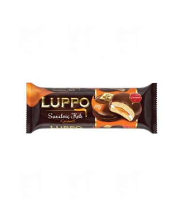 len Luppo Sandwich Cake Caramel 184gr * 12 Pieces