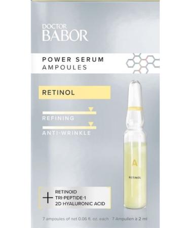 Doctor Babor Power Serum Ampoule Retinol 0.3% Smoothing Effective Ampoule Concentrate 7x2 Ml
