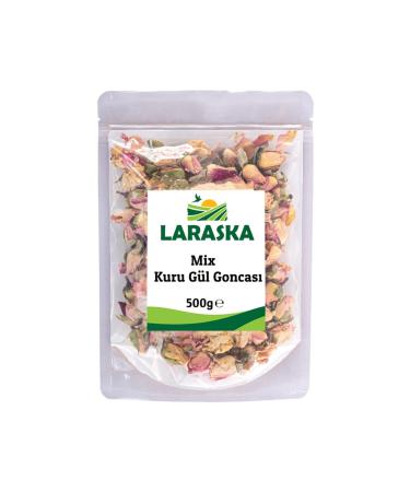 Laraska Rose Tea - Yellow Pink Mix Dry Rosebud 500g