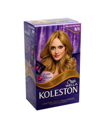 Wella Brand: Hair Dye Special Light Ash Blonde 9/1 50 Ml Category: Hair Dye