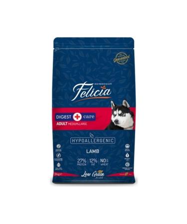 Felicia Low Grain Lamb Hypoallergenic Medium/Large Adult Dog Food 3 kg