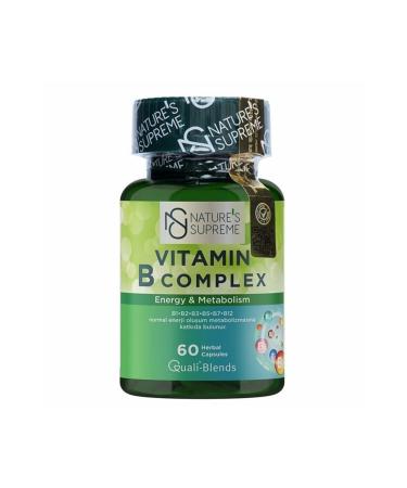 Natures Supreme Vitamin B Complex 60 Capsules