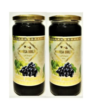 Manisabirliktezzet Manisa Birlik Natural Grape Molasses 650 Gr 2 Piece Set 2 * 650