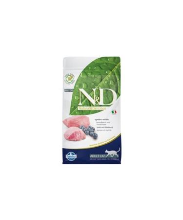 N & D Grain Free Lamb Blueberry Adult Cat Food 1.5 kg