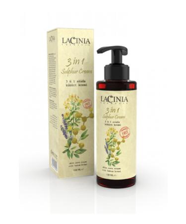 Lacinia Oily Facial Cleansing Gel 3 in 1 Sulfur 100 Ml