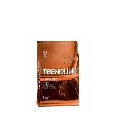 Trendline Adult Cat Food Lamb&Rice 1 Kg 10 Pieces