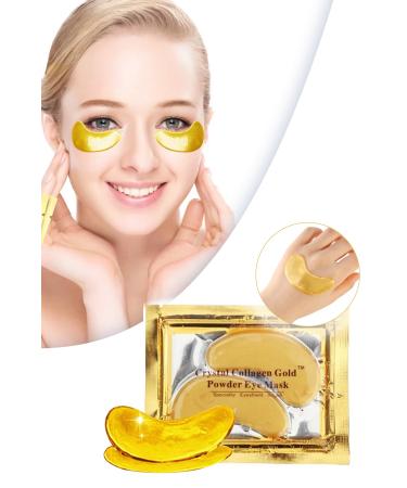 Xolo Collagen Mask Against Under Eye Bags and Dark Circles 10 Pieces Gold Mask - Buy Online on GoSupps.com