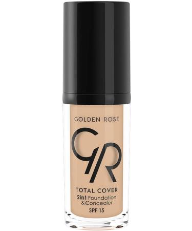Golden Rose Total Cover 2 n1 Foundation&concealer No:05 1 Pack
