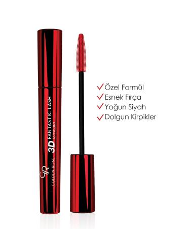 Golden Rose Black Mascara - 3d Fantastic Lash Mascara 8691190067601 - Buy Online on GoSupps.com