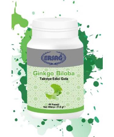 Ersa Ginkgo Biloba (Supplementary Food) 60 Capsules 2005-1