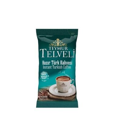 Teymur Ground Turkish Coffee Medium 9 gr Office Set 10 Piece Box 12 Boxes 120 Pieces 1 Box - Buy Online on GoSupps.com