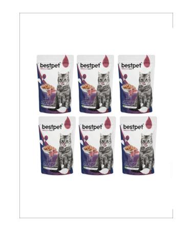 Bestpet Adult Lamb Cat Food 85 Gr 6 Pieces