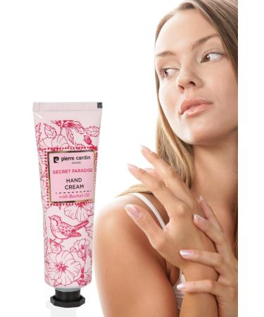 Pierre Cardin Secret Paradise Moisturizing Hand Cream with Baobab Oil and Vitamin E - 30 ml - Buy Online on GoSupps.com