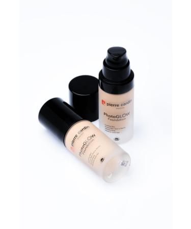 Pierre Cardin Photoglow Luminous Foundation Tan Skin With Beige Warm