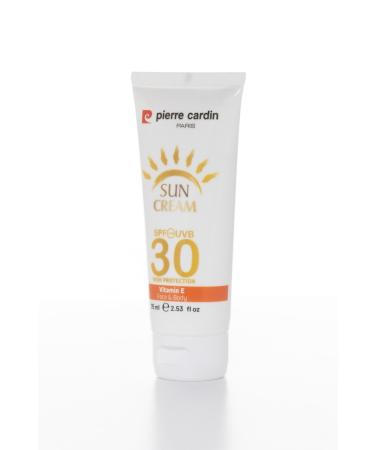 Pierre Cardin Protective Sun Cream 30 Spf High Protection - 75 Ml - Buy Online on GoSupps.com
