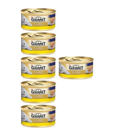 Gourmet Gold Minced Chicken Wet Cat Food 85Gr 6PAY5CNDST0510GGKT