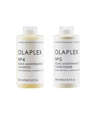 Olaplex Bond Care 2-Piece Set No 4 Shampoo 250 ml No 5 Cream 250 ml