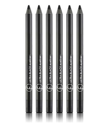 GNX 6 Pieces Ultra Eyeliner Intense Black Eye Pencil