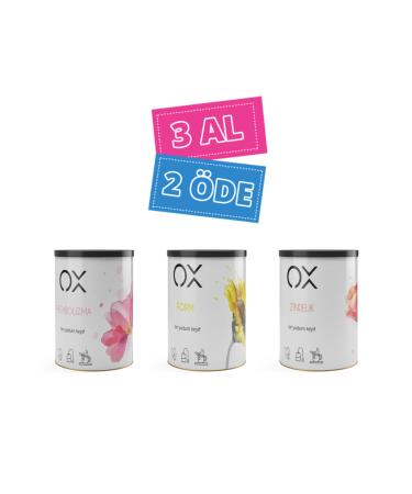 OX Bulk Tea 3 Tin Boxes (Metabolism Form Vitality) Campaign111