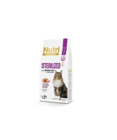 Nutri Canin Nutri Feline Salmon Grain-Free Sterilized Cat Food 2 Kg Skt:10.07.2023