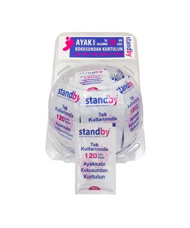 Standby 20 Pieces Foot Odor Remover Effective for 120 Days - Buy Online on GoSupps.com