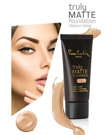 Pierre Cardin Truly Matte Foundation - Medium Beige - Buy Online on GoSupps.com