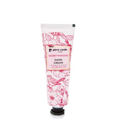 Pierre Cardin Secret Paradise Moisturizing Hand Cream with Baobab Oil and Vitamin E - 30 ml