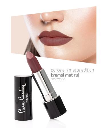 Pierre Cardin Porcelain Matte Edition Lipstick - Rosewood -199 - Buy Online on GoSupps.com