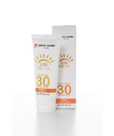 Pierre Cardin Protective Sun Cream 30 Spf High Protection - 75 Ml - Buy Online on GoSupps.com