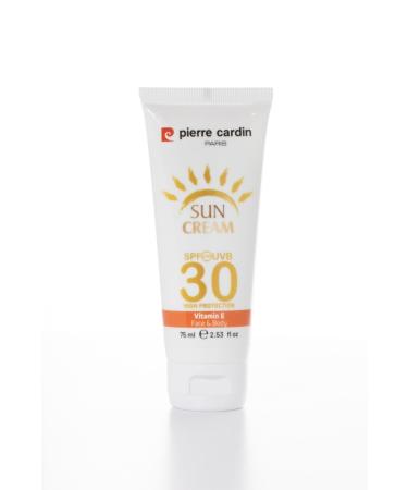 Pierre Cardin Protective Sun Cream 30 Spf High Protection - 75 Ml - Buy Online on GoSupps.com