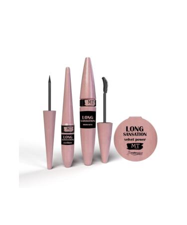 MT 3-Piece Powder Mascara Liquid Set