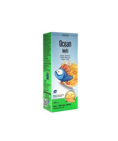 Ocean Orzax Multi Syrup 150 ml Honey Orange