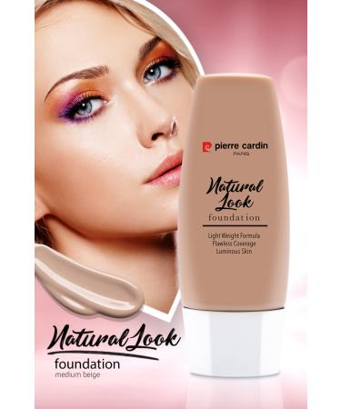Pierre Cardin Natural Look Medium Beige Foundation That Gives a Natural Look