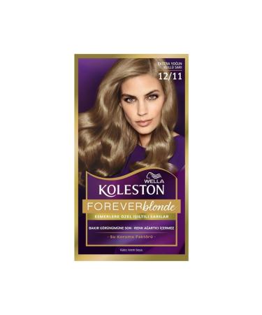 Wella Koleston Kit Hair Dye 12/11 Extra Intense Ash Blonde