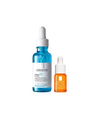 La Roche Posay Hyalu B5 Skin Care Serum 30ml Vitamin C Serum 10ml Gift