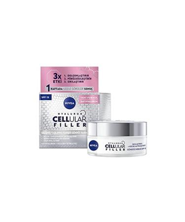 NIVEA Hyaluron Cellular Filler + Firming Anti-Aging Day Cream Spf 30 50 Ml - Buy Online on GoSupps.com