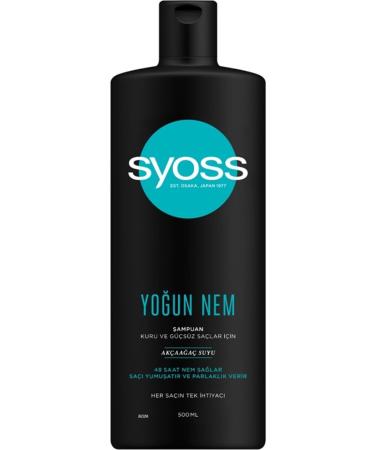 Syoss Intense Moisture Shampoo 500ml