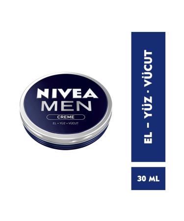 NIVEA MEN Creme Men's Care Cream 30 ml Hand Face and Body Moisturizing Cream Fast Absorbing Non-sticky - Buy Online on GoSupps.com