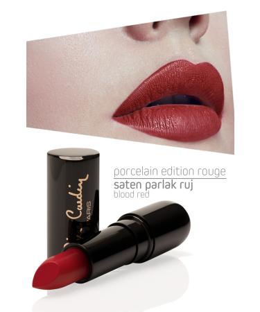 Pierre Cardin Porcelain Edition Lipstick - Blood Red - 243 - Buy Online on GoSupps.com