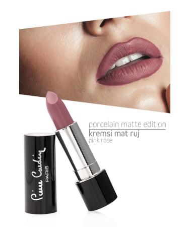 Pierre Cardin Porcelain Matte Edition Lipstick - Pink Rose -198 - Buy Online on GoSupps.com