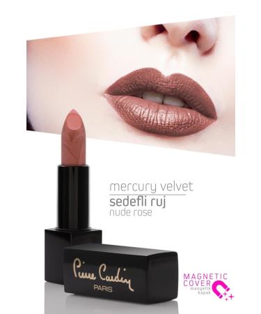 Pierre Cardin Mercury Velvet Lipstick - Nude Rose - 163 - Buy Online on GoSupps.com