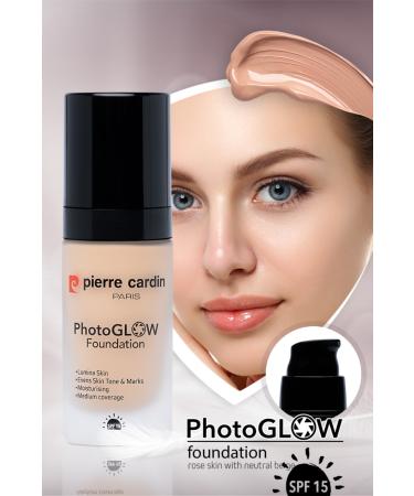 Pierre Cardin Photoglow Luminous Foundation Rose Skin With Neutral Beige - Buy Online on GoSupps.com